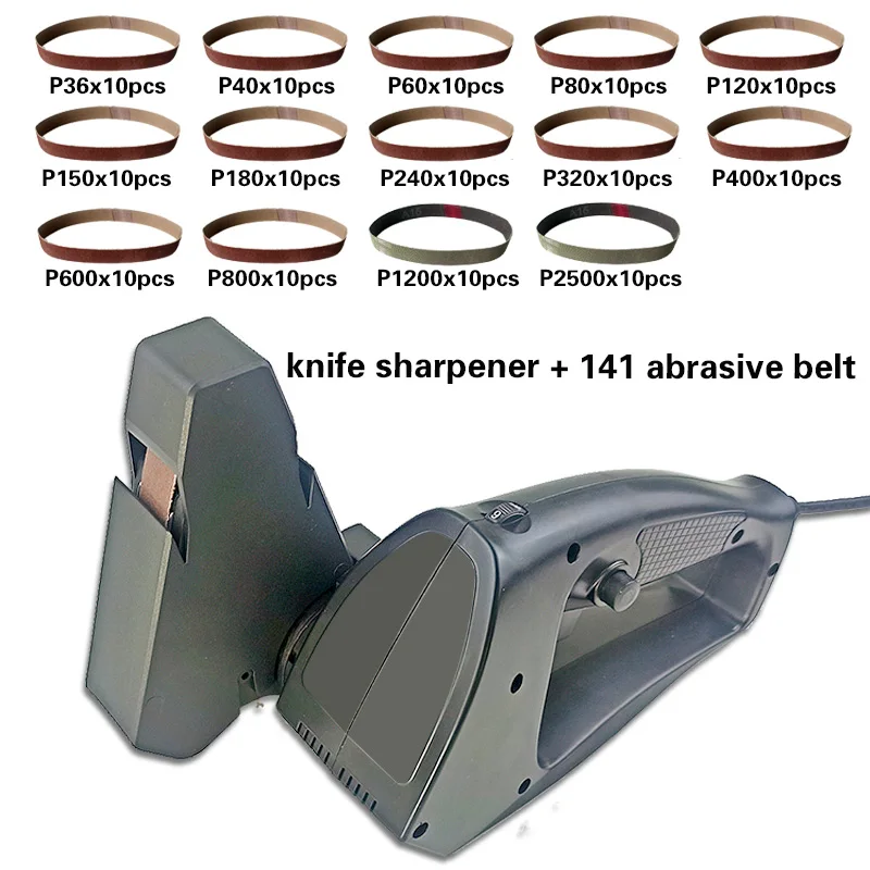 

Knife Sharpener electric Professional Knife and Tool Sharpener Kitchen Sharpening Stone Changeable Grinder Knives Whetstone