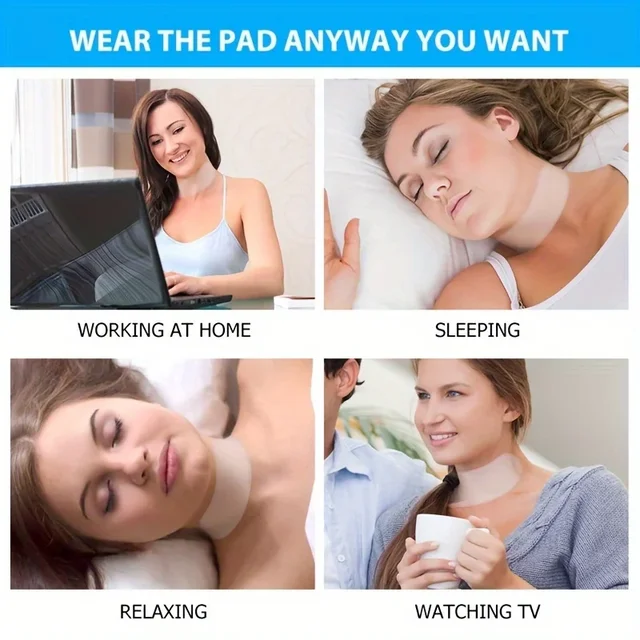 Reusable Silicone Care Neck Pad Neck Tape Wrinkle Pads for Neck Wrinkle Treatment Prevention Anti Wrinkle Remover Beauty Tools 5 Reusable Silicone Care Neck Pad Neck Tape Wrinkle Pads for Neck Wrinkle Treatment Prevention Anti Wrinkle Remover Beauty Tools 5