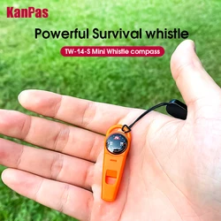 Kanpas Sport Whistle w. Compass,magnifier/luminous design for Outdoors, Diving,Trekking,Hunting,Life-saving,Trail Running