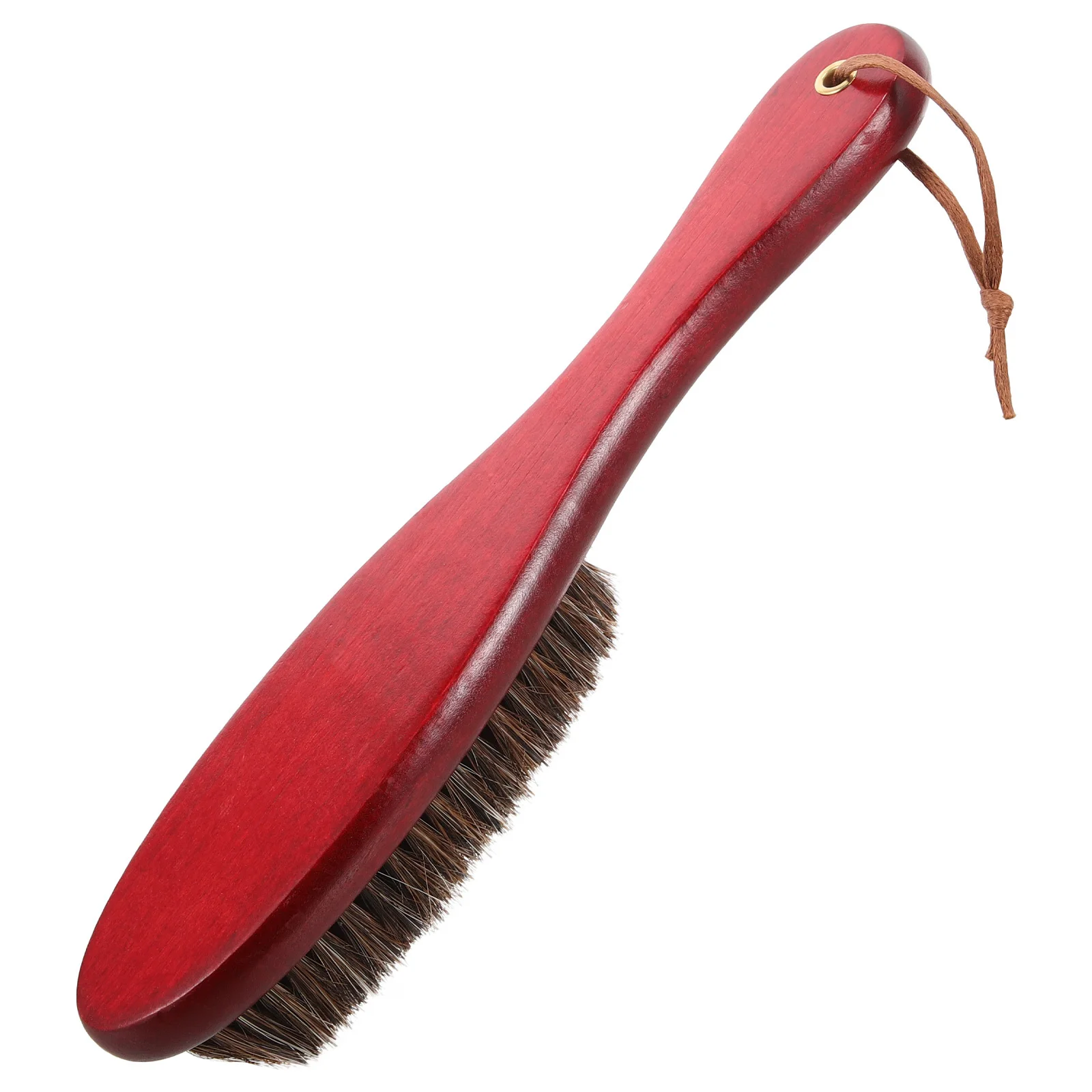 

Exquisite Long Handle Horsehair Shoe Brush Made of Beech Wood for Effective Dust Removal Cleaning Tool for Home Use
