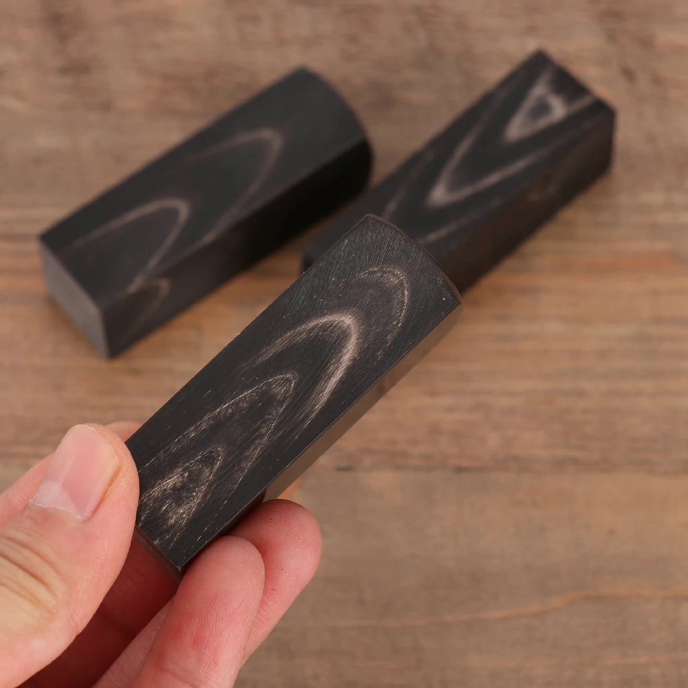 Horn Seal Unengraved DIY Seal Embryo Material Square Seal for Calligraphy Art Signature Real Seal Collection Gift For Friends