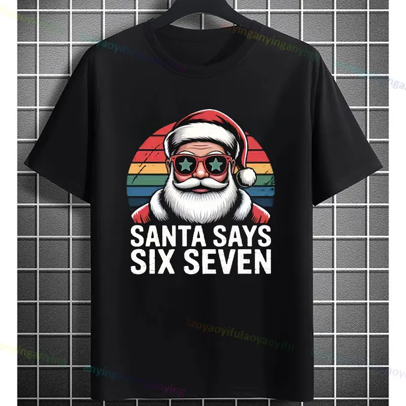 Funny Christmas Humor Style Graphic T-shirt with 