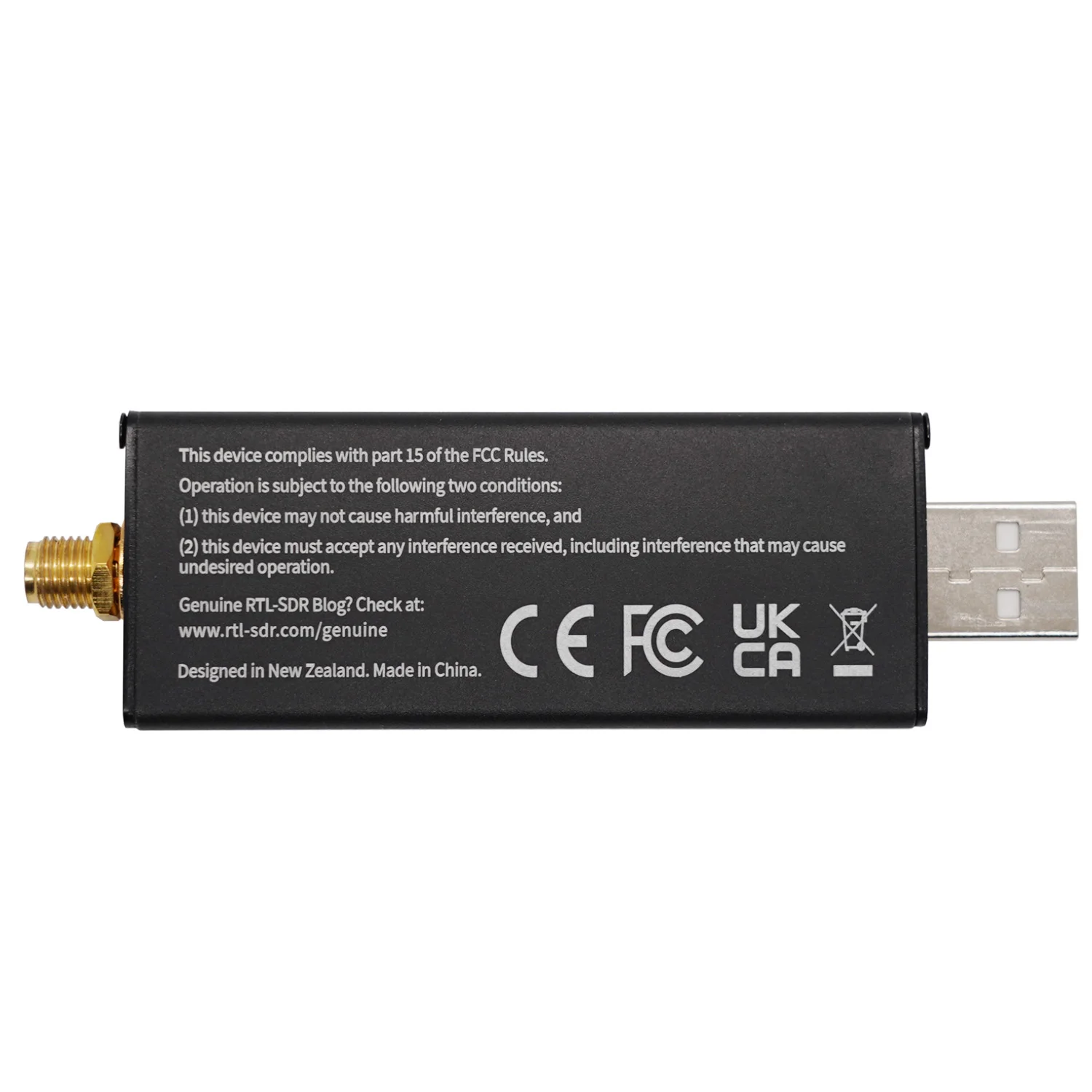 RTL-SDR Blog RTL SDR V4 R828D RTL2832U 1PPM TCXO SMA RTLSDR Radio definiowane programowo (tylko podลuลผne)