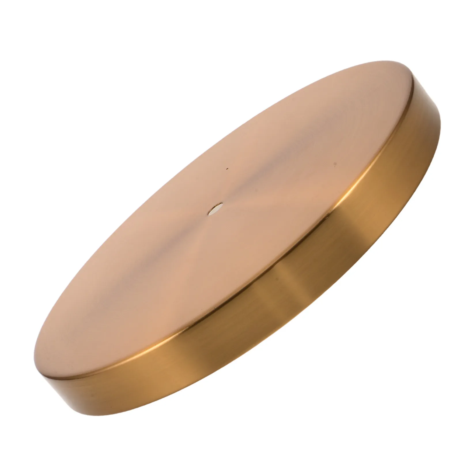 

Round Table Lamp Base DIY Replacement Gold Circular Lamp Stand for Desk Lights Party Holiday Craft Projects 10 Inch Diameter 1