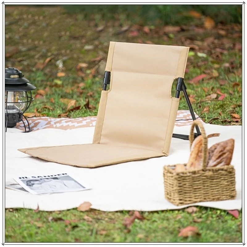 Outdoor Folding Chair Portable Ultra Light Folding Chair Fishing Chair Camping Backrest Chair Bench Balcony Park Lawn Picnic