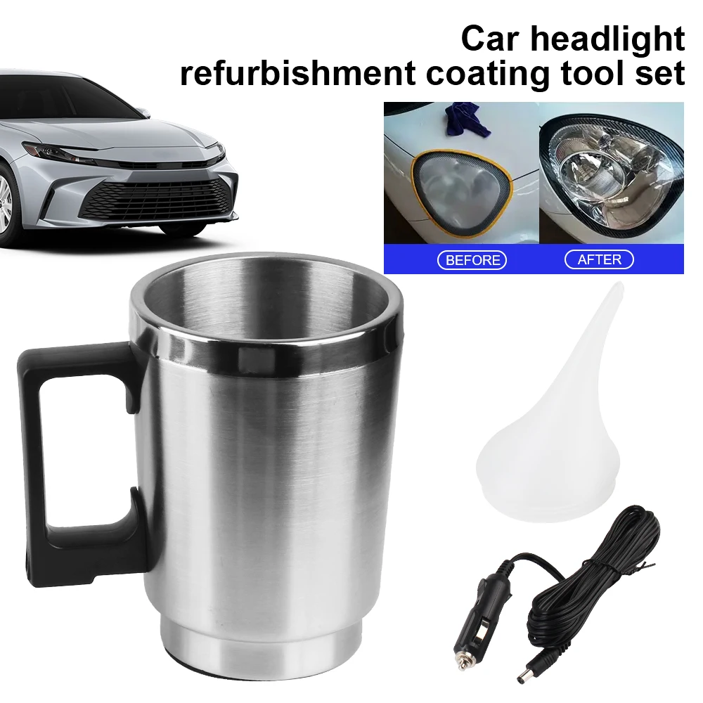 

Motorcycle Lamp Polishing Cleaning Tools Car Headlight Lens Restoration Kit Repair The Atomizer Cup Light Headlights Taillights