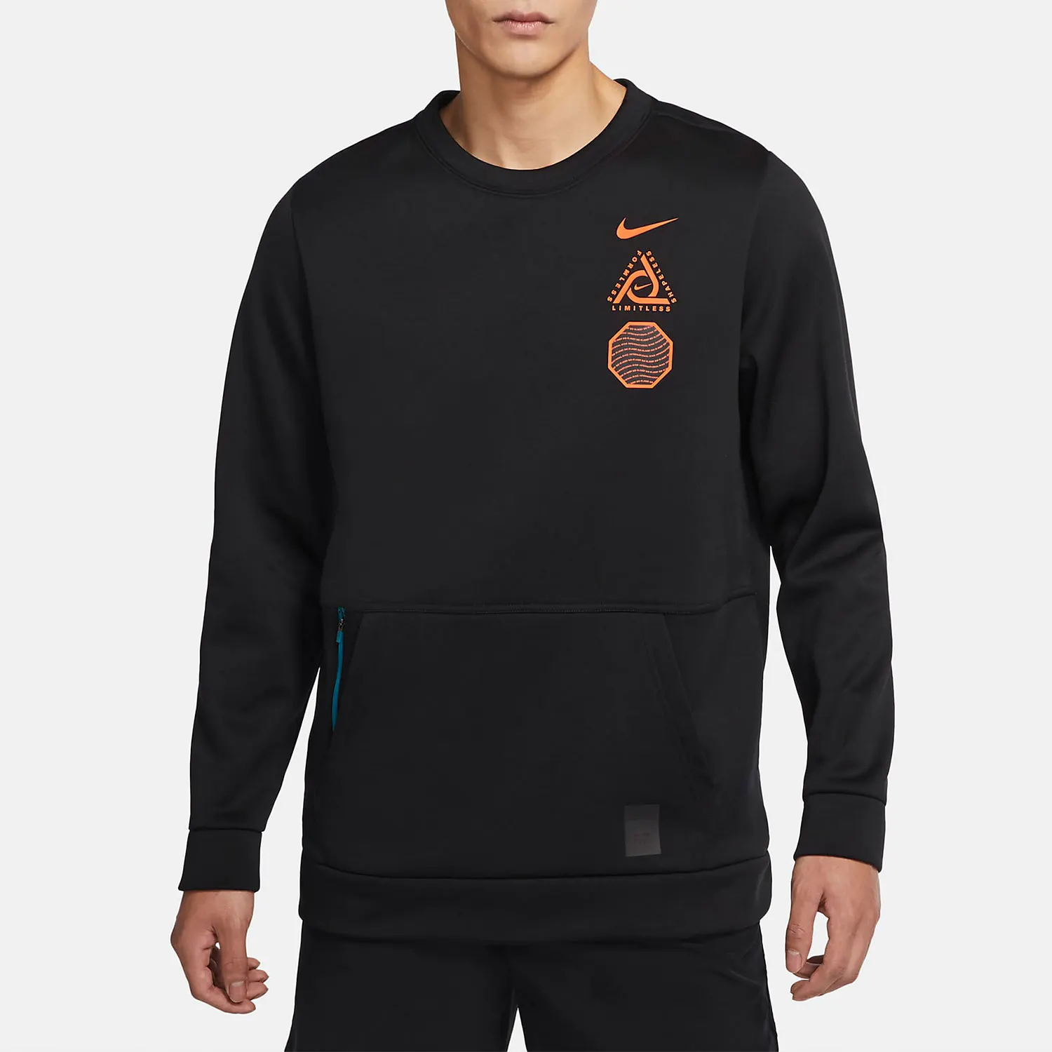 

Nike Authentic Casual Men's Sports Training Round Neck Loose Sweatshirt DQ5065-010