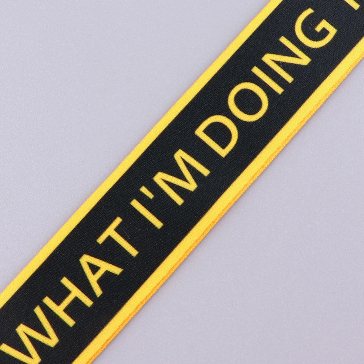 I Have No Idea What I'm Doing at I Am Doing Phone Lanyard Neck Strap for Key ID Card Phone Straps Badge Holder DIY Hanging Rope