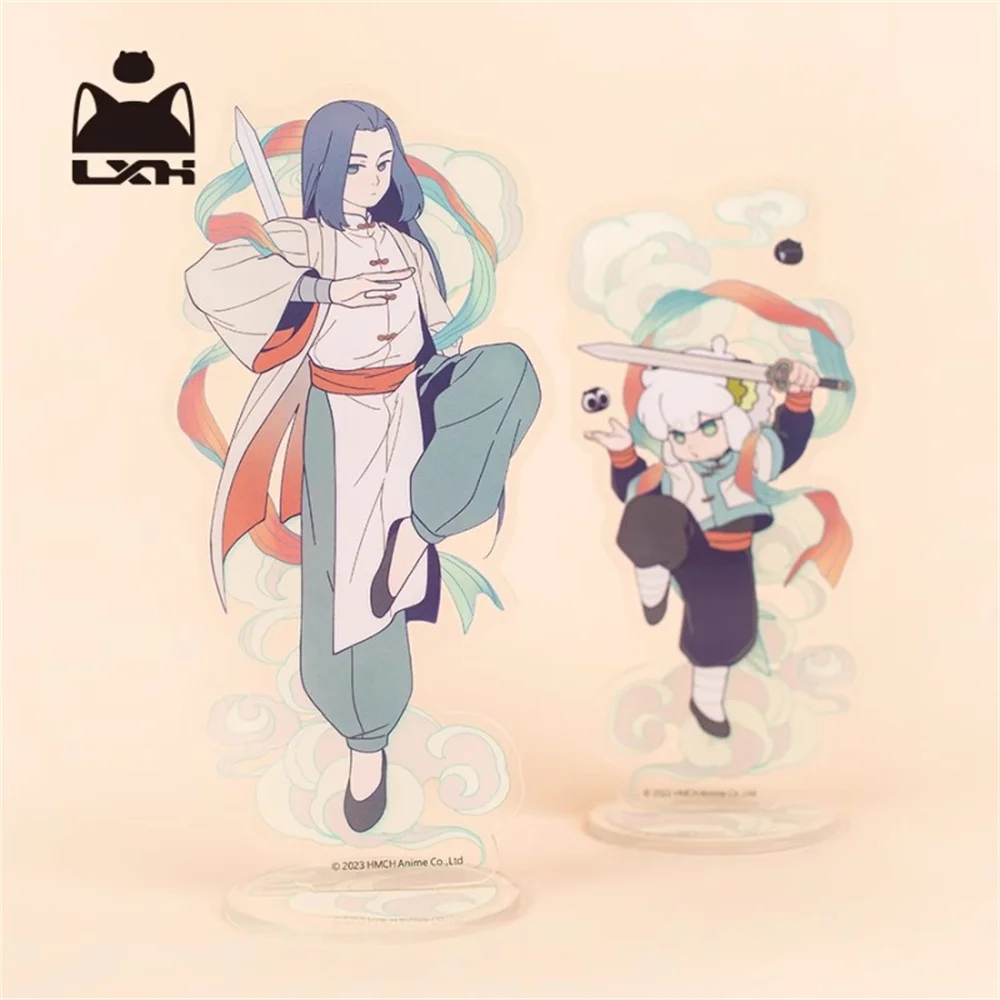 Official Anime The Legend of Luo Xiao-Hei Xiaohei Wuxian Acrylic Stand Desktop Ornament Original Cartoon Cosplay Kids Gift