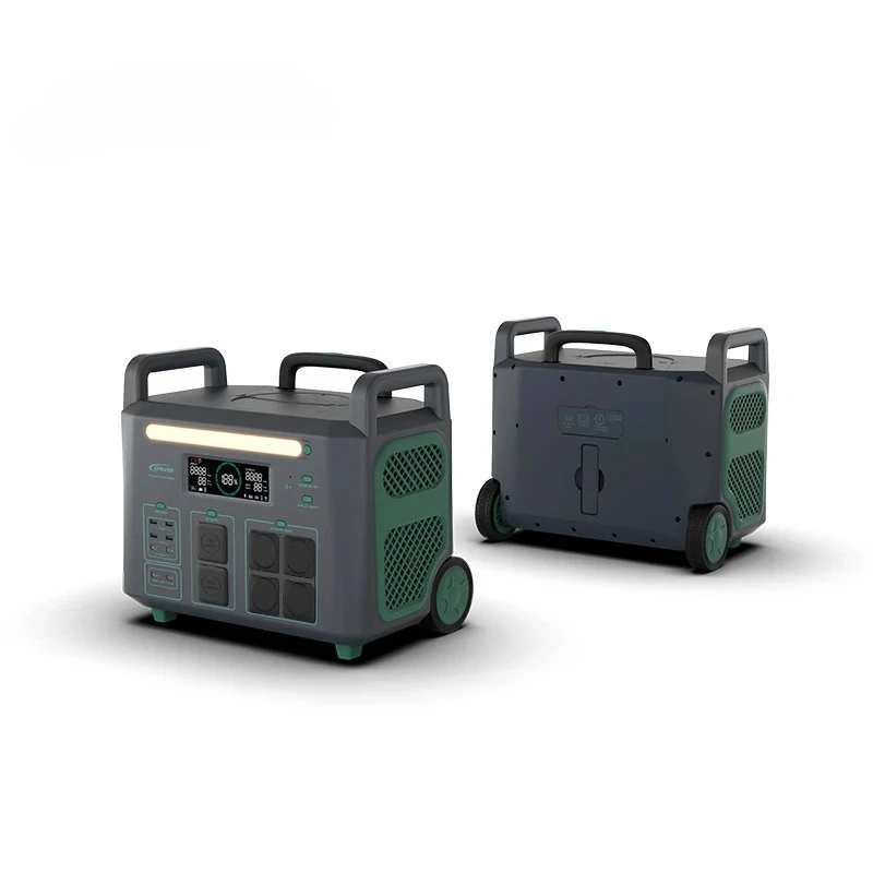 

EPEVER 3600W 220V 230V EU Plug Outdoor Camping Solar Generator LiFePO4 Battery Portable Solar Power Station