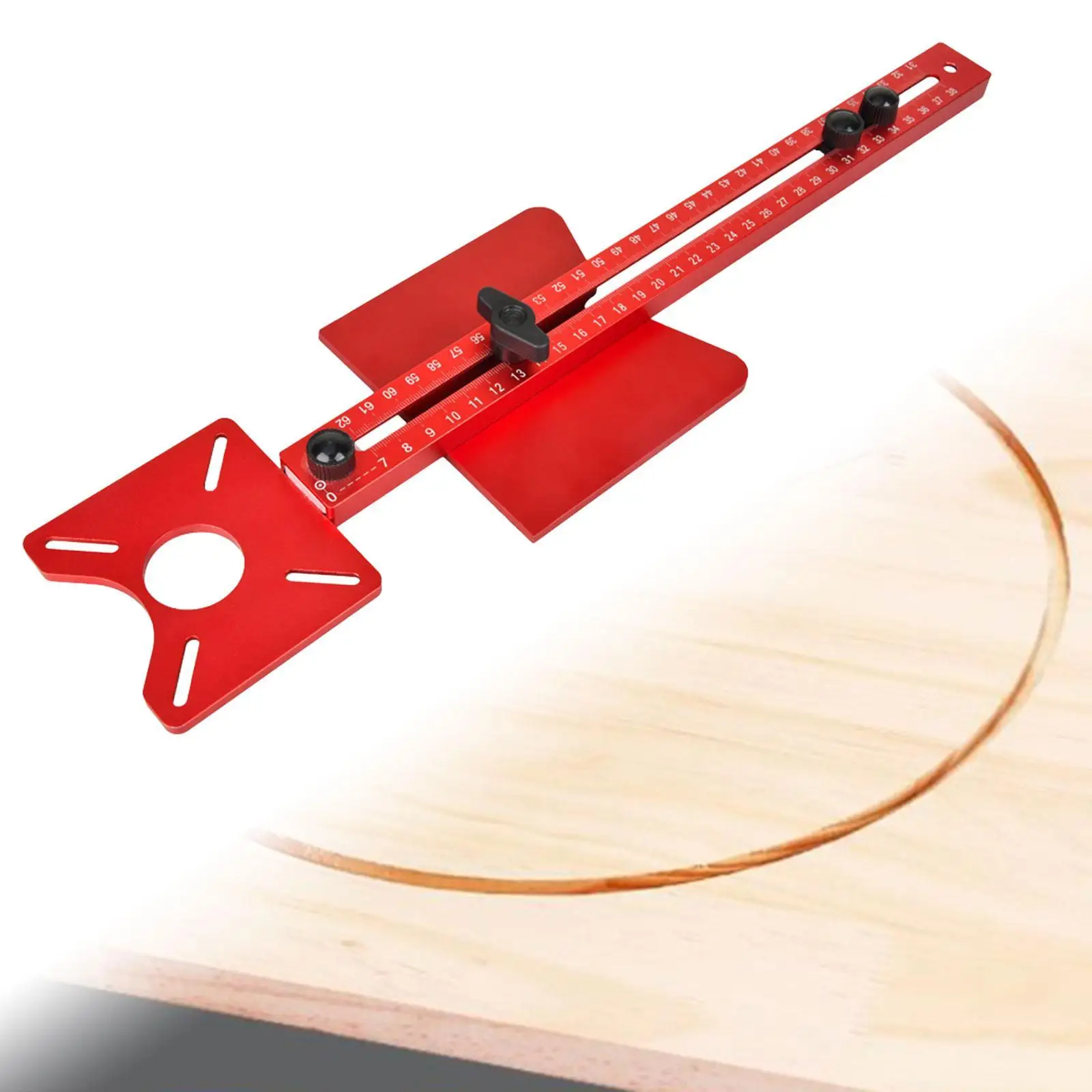 Router multifuncional ajustável do Woodworking, Milling Groove Bracket