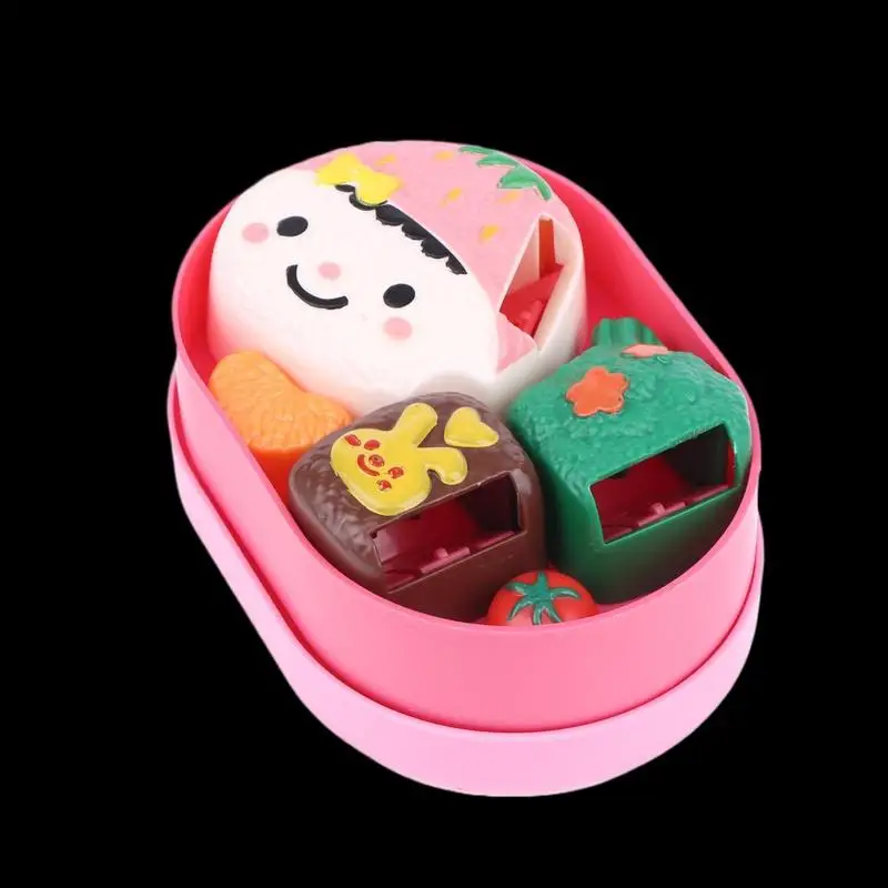 Fantasiespel Voedselspeelgoedset, Mini Keukenkeuken voor poppenhuis, Simulatie Bento Jelly Pudding voor kinderen