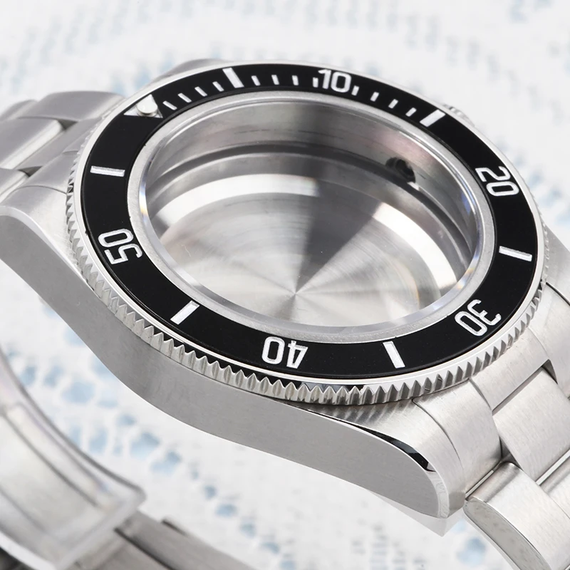 HEIMDALLR Watch Case Stainless Steel Sapphire Glass 20Bar Waterproof Fit Seiko mod For NH35A NH36A Automatic Movement super lume