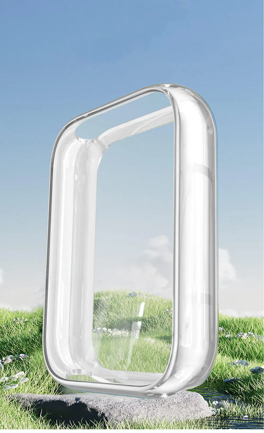 For Xiaomi Mi Band 8 Pro Watch Slim TPU Full Screen Protector Protect Case Cover