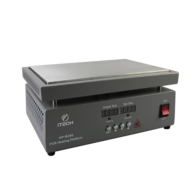 Heating Equipment HP-B280 Multipurpose Preheating Station 220V 280x200mm 900W Heating Plate for Pcb Phone Repairs Etc Heating