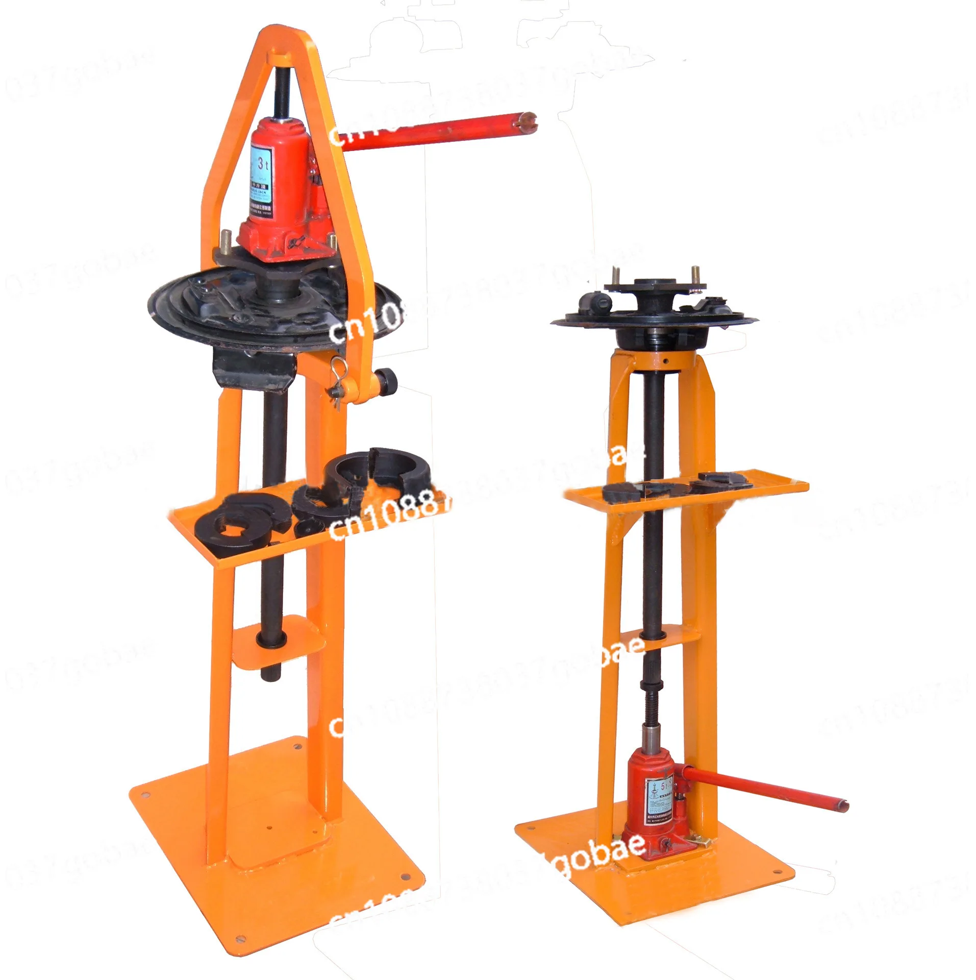 

Semi-shaft bearing disassembler for auto repair (comprehensive type)