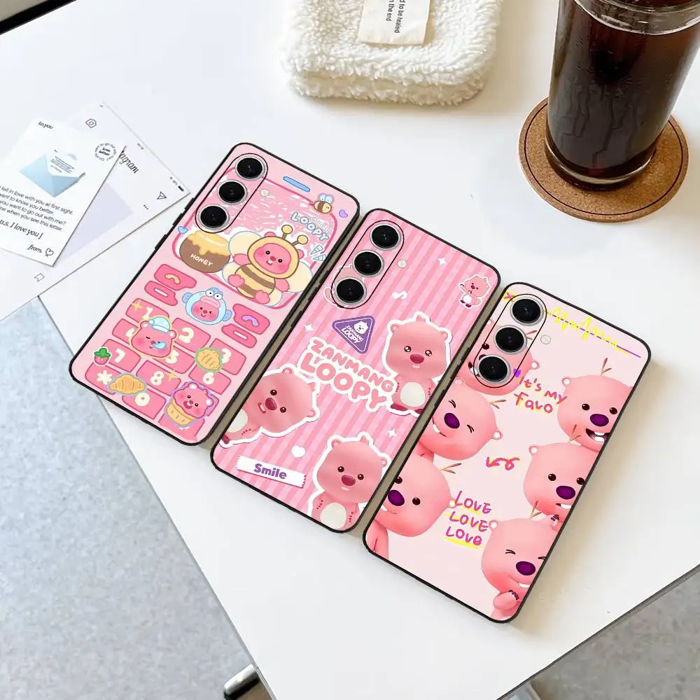 Korea Zanmang L-Loopy Phone Case For Samsung S 24 fe 25 Ultra plus 20 lite 21 30 22 23 24 22 Ultra 5G Fundas