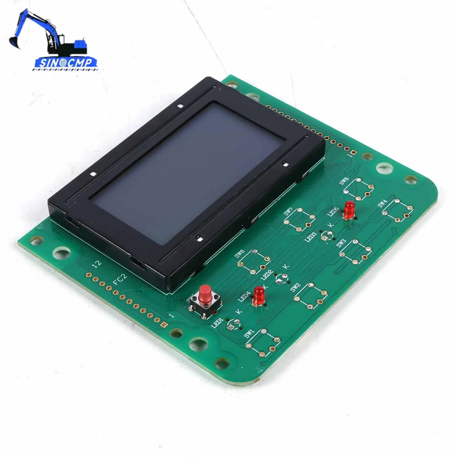 

LCD Screen Panel For Kobelco SK-6 SK200-6 SK135SR Excavator Monitor New Parts With 6 Months Warranty