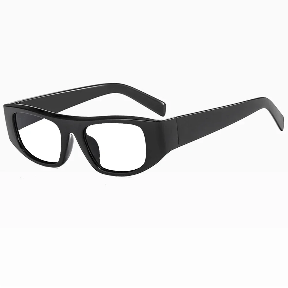 Leopard Rectangular Eye Protector with Wide Temples TR90 Full-rim Comfortable Reading Glasses +0.75 To +4