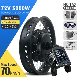 Kit vélo électrique 3000w hotsell