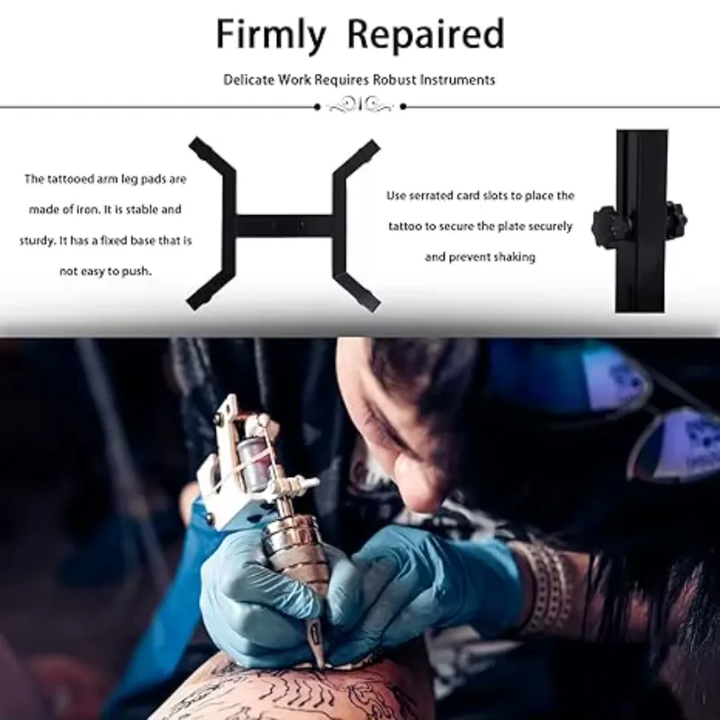 Stable and Durable Tattoo Armrest Stand Steel Large Panel Support Tattoo Hand Bracket