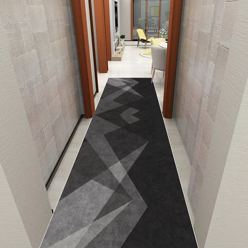 

VIKAMA современный ковер в геометрическом стиле, прочный и устойчивый к пятнам коврик для кухни, прачечной, напольный коврик для прихожей, коридора, домашний декор