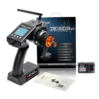 RadioLink RC4GS V3 2.4G 4CH 5CH 7CH 400M Distance Remote Controller Transmitter  R6Fg Gyro Inside Receiver for RC Car Boat