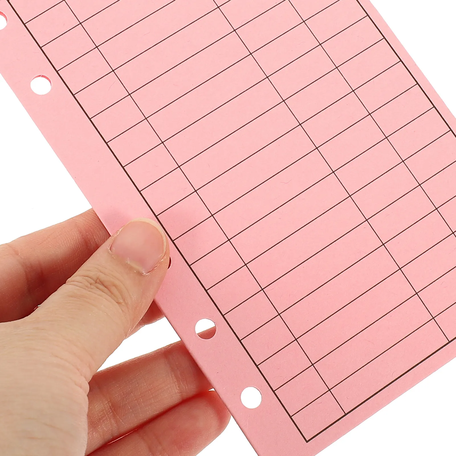 

12Pcs Binder Colored Kraft Paper Cash Planner Sheets Expense Tracker Portable Money Envelops Budget Sheets