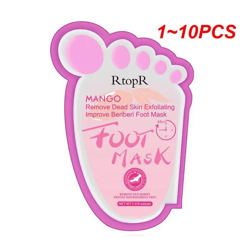 Masques exextensibles pour les pieds, callosités des pieds souples, fréquence dure, nourri, suppression de la fréquence, peau, soins de la peau, santé, 1 à 10 pièces