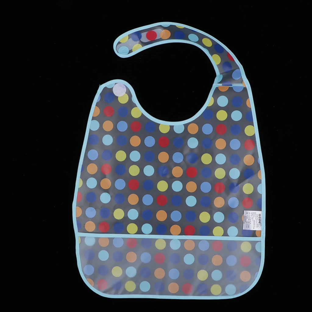 Waterproof Eating Bib for Elderly Protector Aid Bibs for Disabled Mealtime Clothing Protection