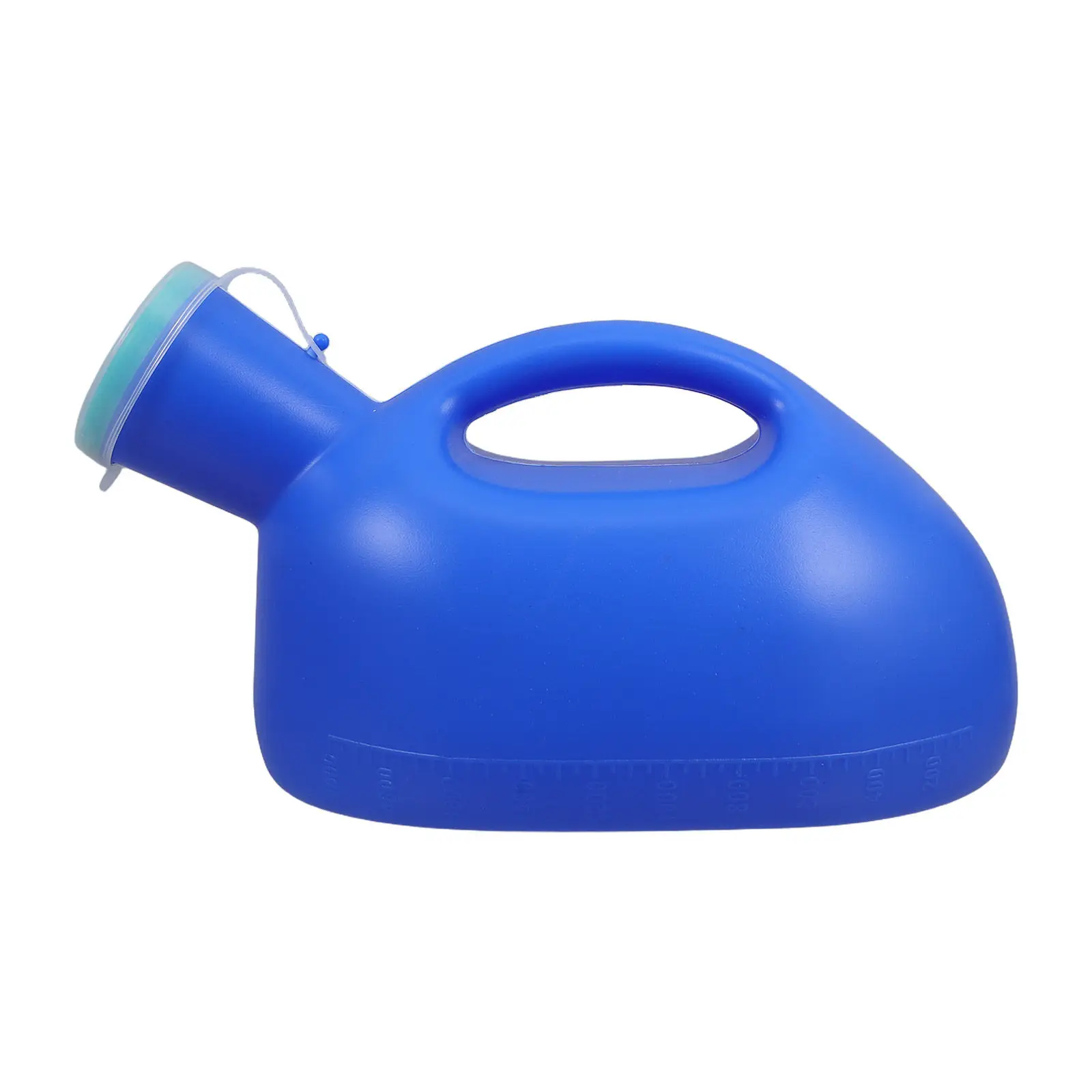 Spill Proof Portable Male Urinal Lid Lightweight Easy Clean Urine Container for Men Elderly Bedridden Nighttime