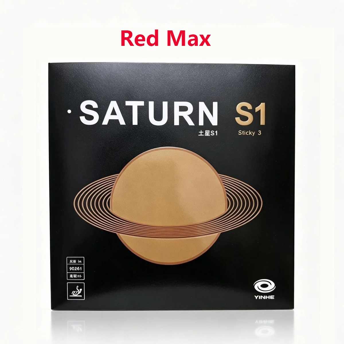 Originele YINHE SATURN S1 tafeltennisrubber met energie- en hoge-dichtheid spons, met noppen voor een goede grip.