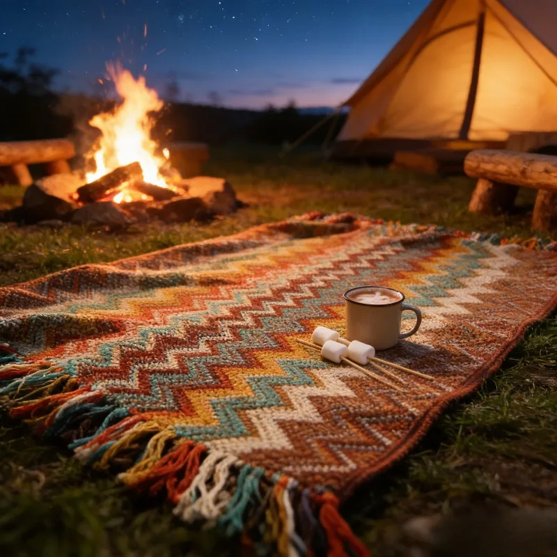 

‌ Летнее вязаное одеяло в богемном скандинавском стиле для дивана, дивана, офисного кондиционера, одеяло для сна