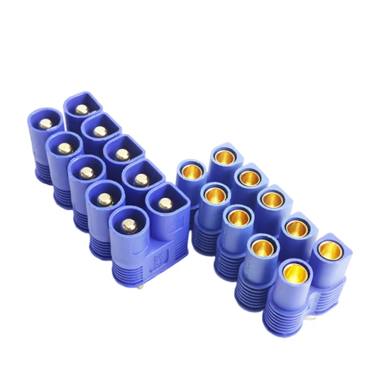 5 個 EC3 オスメス金メッキバッテリーコネクタプラグ Rc リポバッテリー ESC モーター飛行機トラックボート拡張バックアップ用