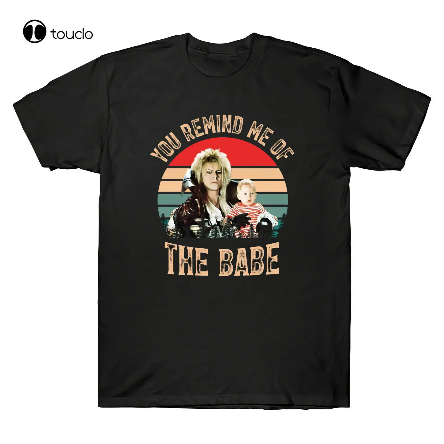 Labyrinth You Remind Me Of The Babe Cult Film 80S Fantasy Vintage Men'S T-Shirt black tshirt