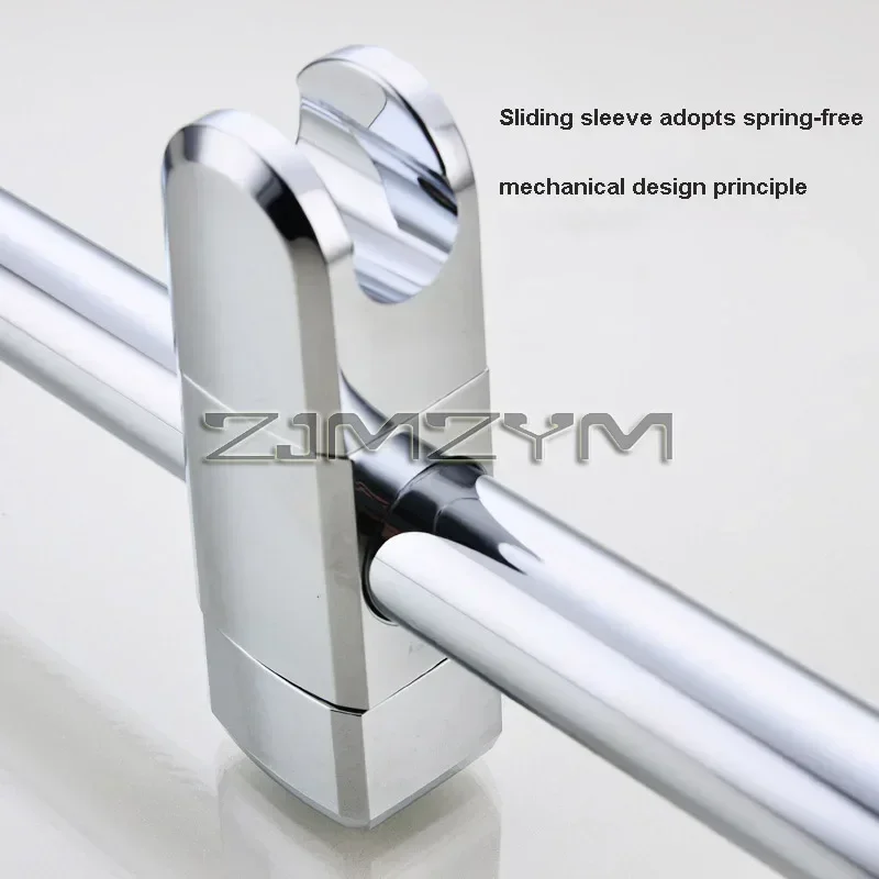 Universal Handheld Shower Rail Slider Holder Slide Bar Set Bathroom Shower Set Adjustable Shower Holder Lifter