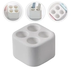 Diatomite Holder For Toothbrush Toothbrushes Diatom Holder Diatomite Shelf Mud Absorb Water Mini White Rack for Stands