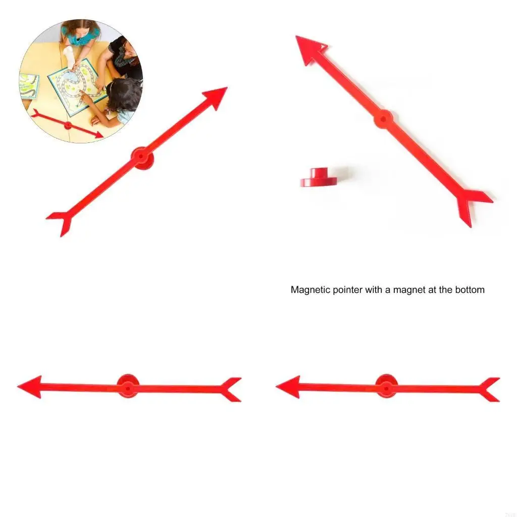 

76HF Versatile Game Spinners For DIY Board Game And Educational Purposes