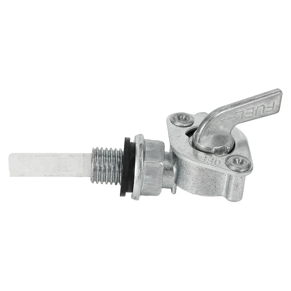 Brand New High Quality Switch Valve Fuel Parts Replacement Shut Off Silver Stainless Steel Universal 90 Degree