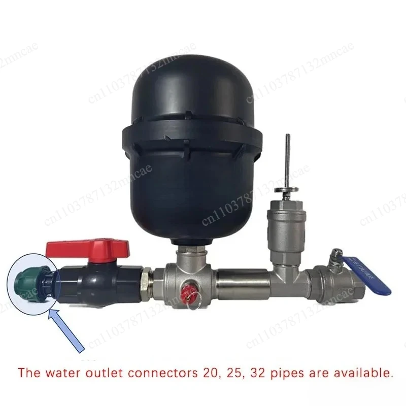 Single And Double Valve 1-Inch Stainless Steel Pump Body Gun Type Water Hammer Pump Kit Send Interface