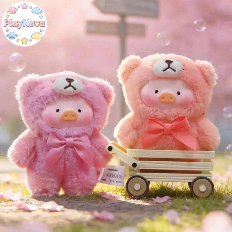 

Официальная мини-игрушка Lulu Pig Teddy из серии «Шепот природы», виниловый плюшевый брелок-сюрприз, коллекционная фигурка, рождественский подарок
