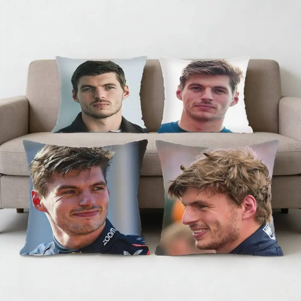 

Racing Driver M-Max V-Verstappen Pillow Case Sofa Living Room Bedroom Headboard Backrest Cushion Square Cushion Nap Time
