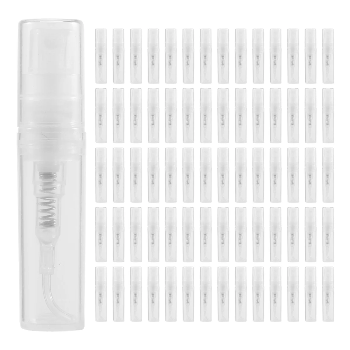 Bouteille en plastique transparente de 2ml, 200 pièces/lot, petit emballage cosmétique, atomiseur parfum HI atomisation liquide conteneur