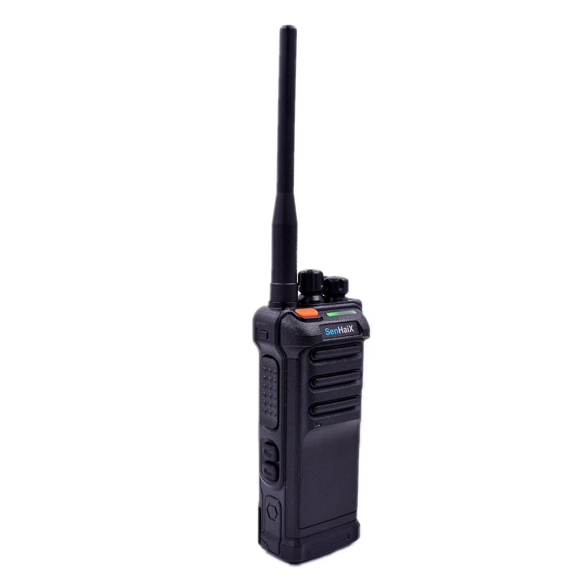 Imagem -03 - Senhaix Gt10 Two Way Radio Alto Ganho Antena Esconder Tela Led Transceptor Impermeável Puro Interphone Preto Uhf Vhf