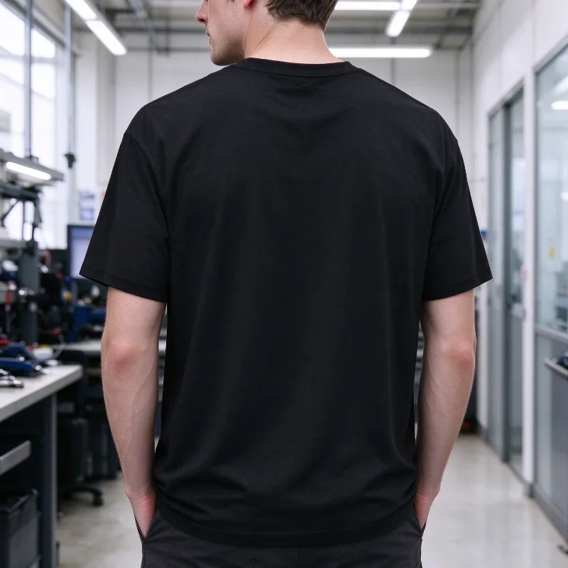 Men’s “Maintenance Technician” Graphic T-Shirt Funny Work Icon Print  Cotton Casual Crewneck Short Sleeve Workwear Street Tops