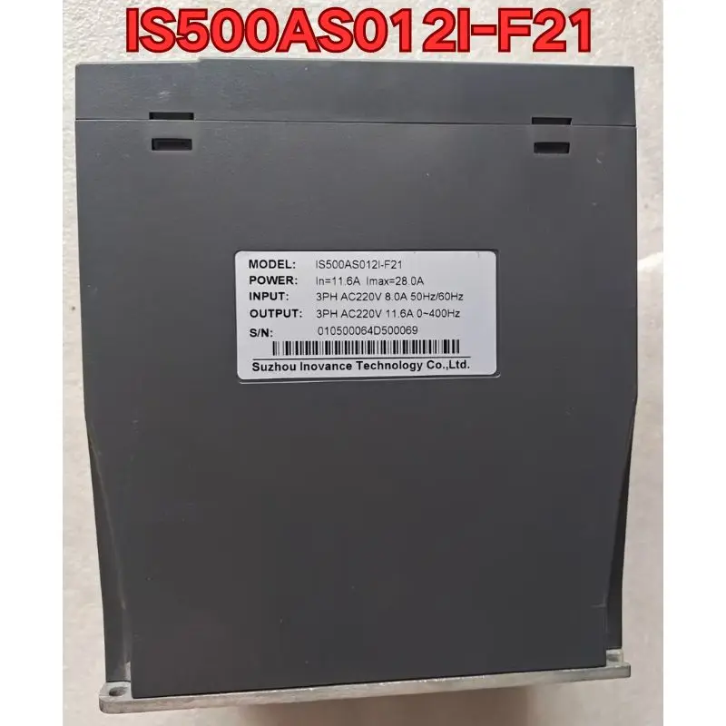 Second-hand IS500AS012I-F21 servo drive in good working condition The latest quotation in November 2025