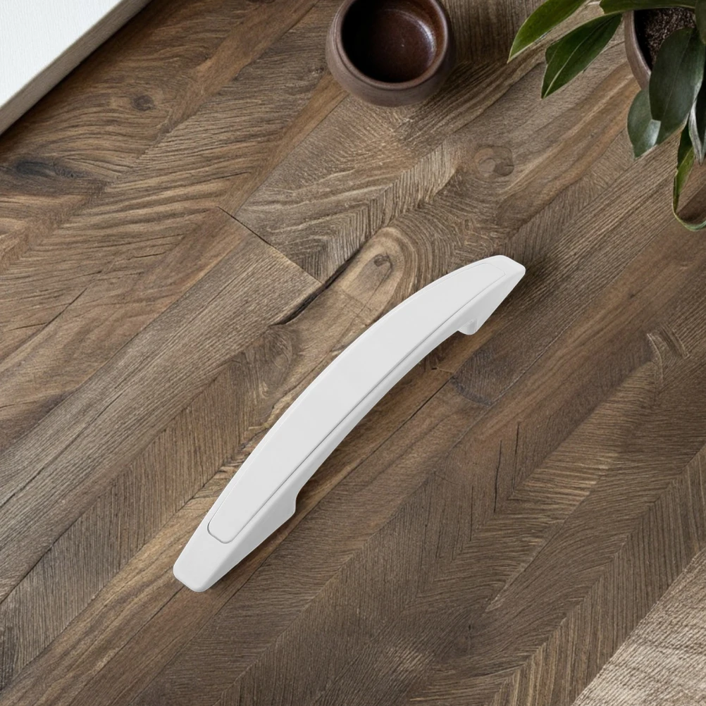 

2Pcs Refrigerator Door Handles Replacement Freezer Door Pull Solid Plastic Long Non-Slip Grip Replacement Fridge Handle Easy