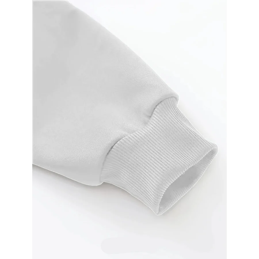 เสื้อสเวตเชิ้ตผู้หญิงสไตล์อเมริกันเรโทรลำลอง พิมพ์ลายแฟชั่น ทรงหลวม สวมใส่สบาย เสื้อกีฬาคู่รักแบบส่วนตัว