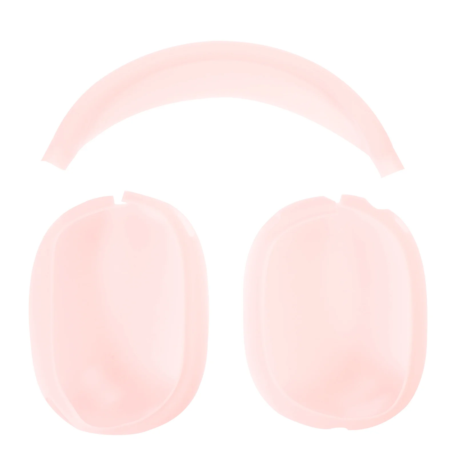 

1Set Headphone Cushion Cover for Flexible Tpu Padding Comfort Fit Shock Resistant Easy Clean Earphone Protector