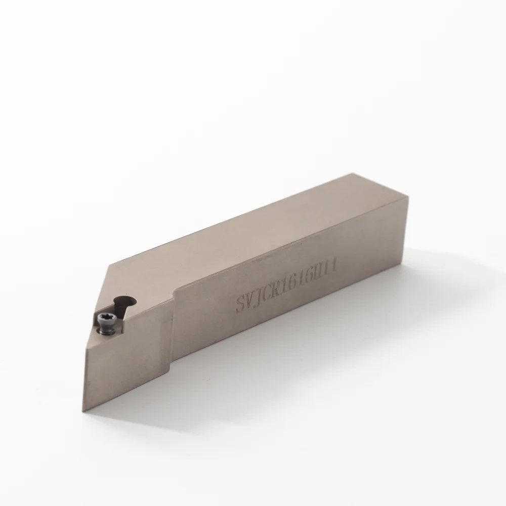 Nicecutt ตัวยึดเครื่องกลึงภายนอก SVJCL1616H11 SVJCR1616H11สำหรับใส่ใบมีด vcmt